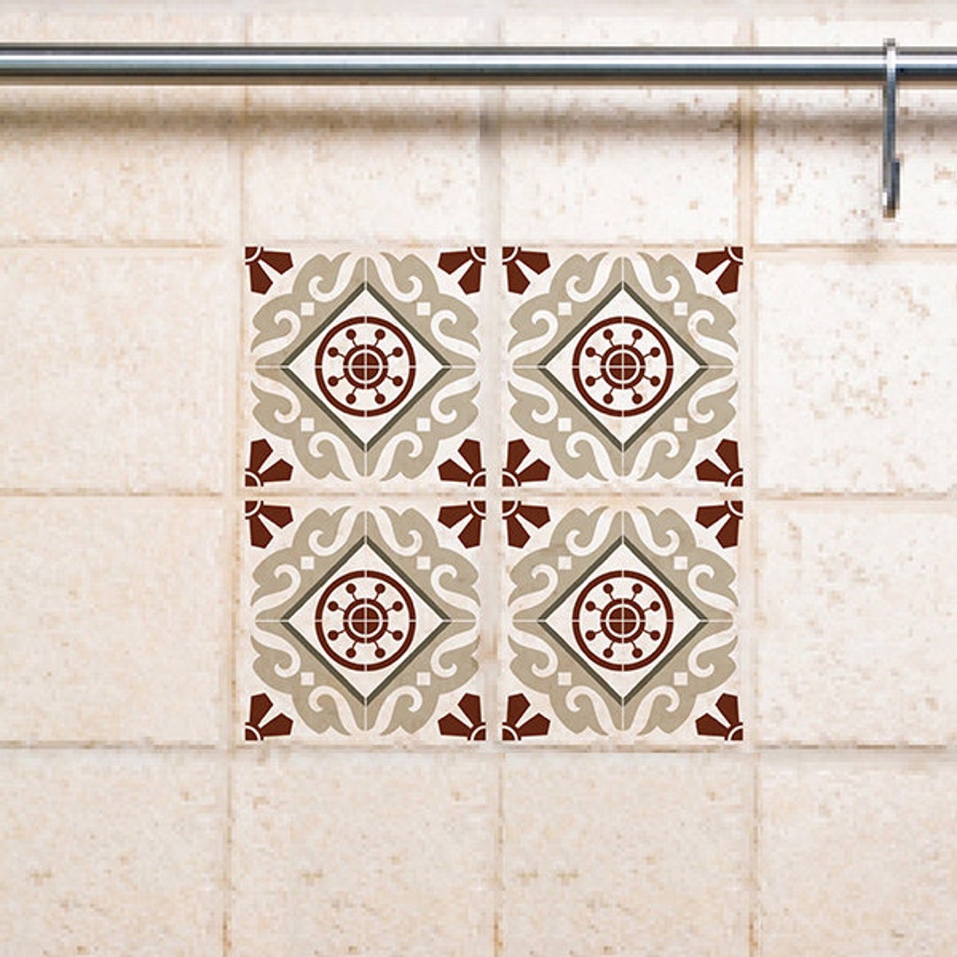 Tile Decals, Kitchen/bathroom Tiles, Vinyl, Wall Floor Tiles, Kitchen Decoratiom, Free Shipping ...