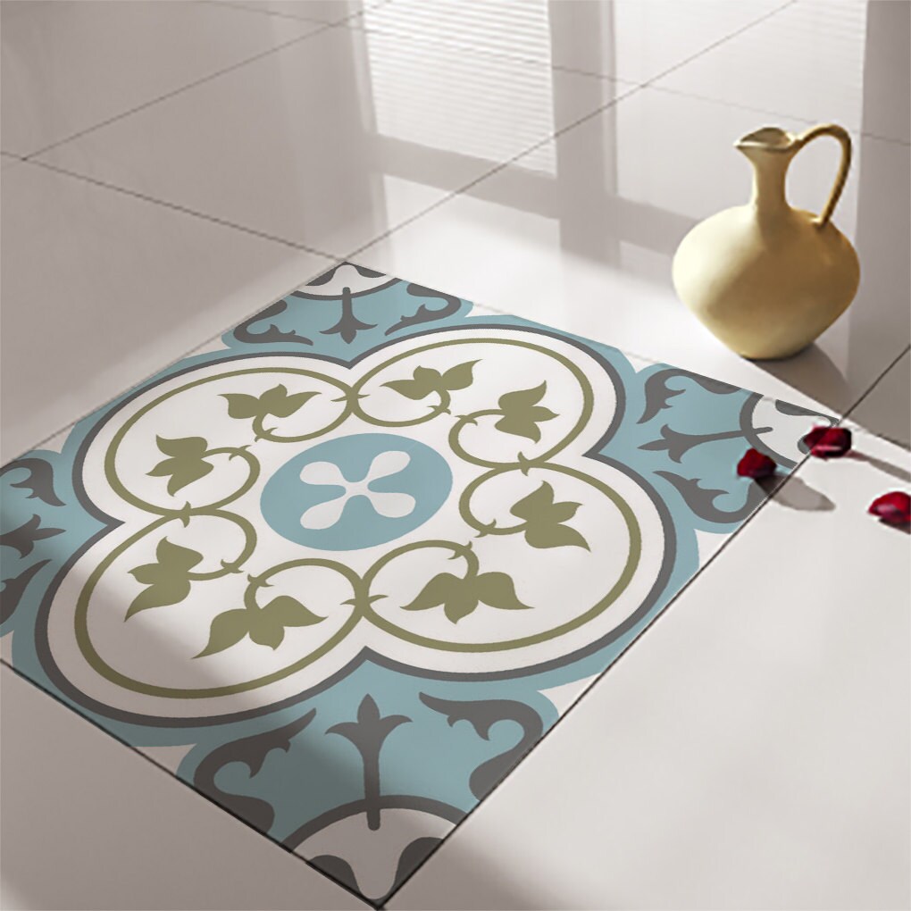 Floor Tile Decals Stickers Vinyl Self 50