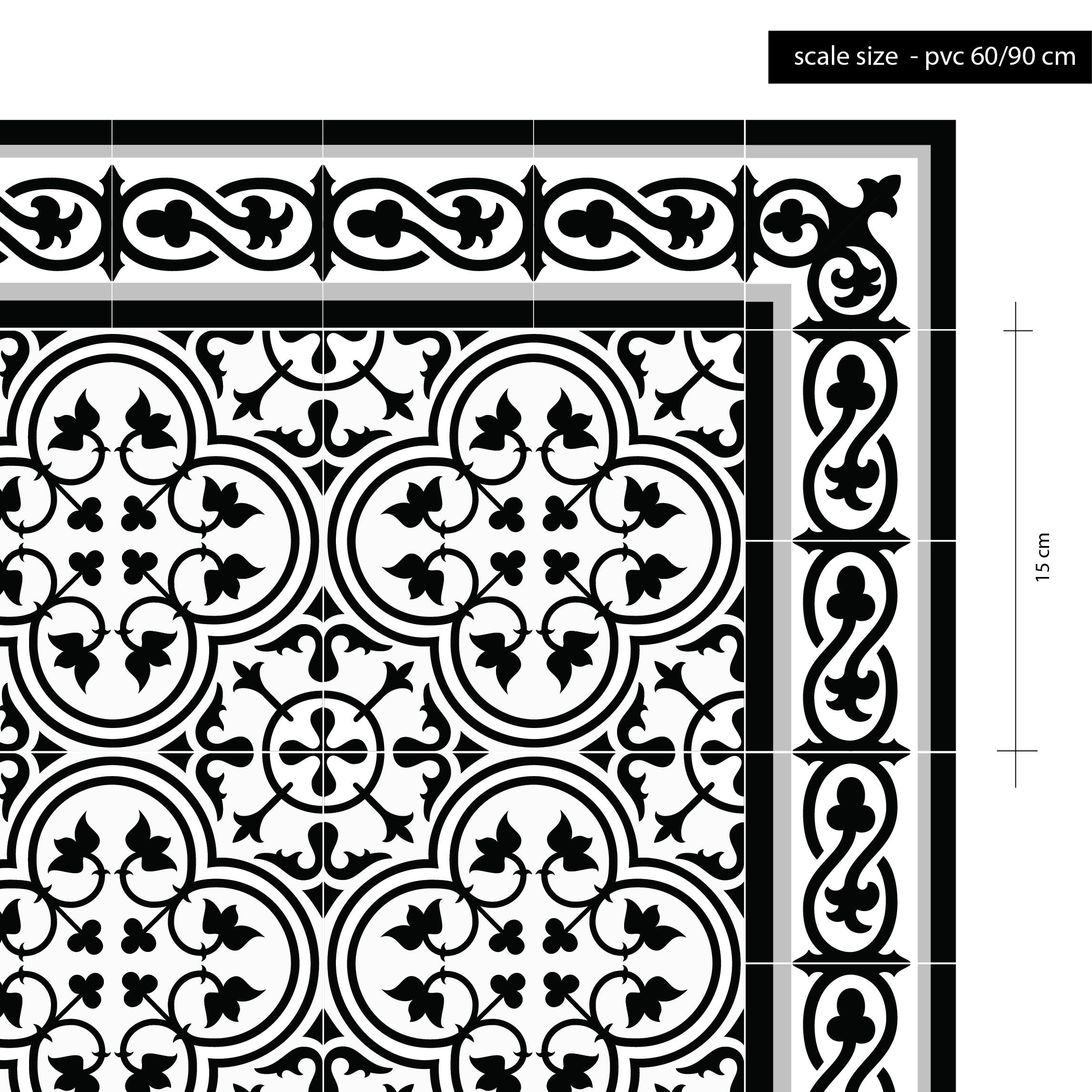 Vinyl Mat, Oriental Moroccan Design, Living Room Decor,bathroom Mat ...