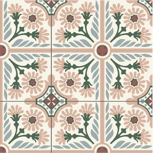 Vinyl Kitchen Mat, Non Absorbent Vinyl, PVC Kitchen Mat, Modern Linoleum Kitchen Rug, PVC Floor Runner, Modern Kitchen Floor Accessory #815