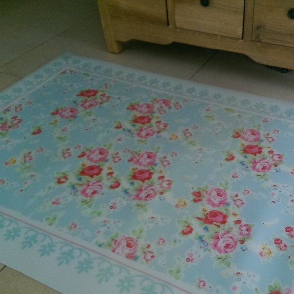 Linoleum Rug Etsy