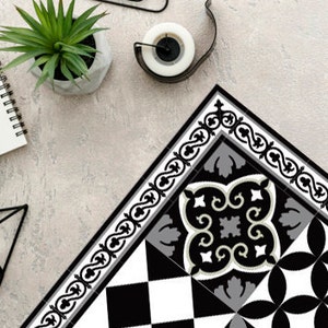 Azulejos libre del patrón del envío de PVC de vinilo decorativo estera de alfombra de linóleo