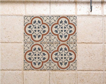 Tile Decals,  Kitchen/Bathroom tiles, vinyl, wall floor tiles, kitchen decoratiom, free shipping - 179