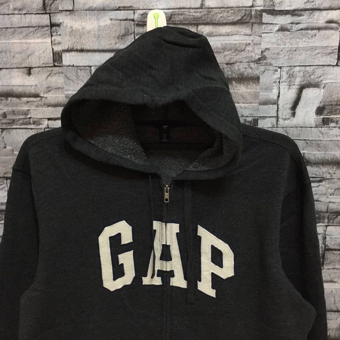 Vintage Gap hoodie big logo embroidered.. vintage sweatshirt | Etsy