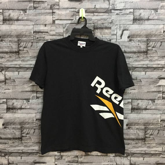 Vintage REEBOK t shirt spellout big logo.. vintage t shirt.. | Etsy