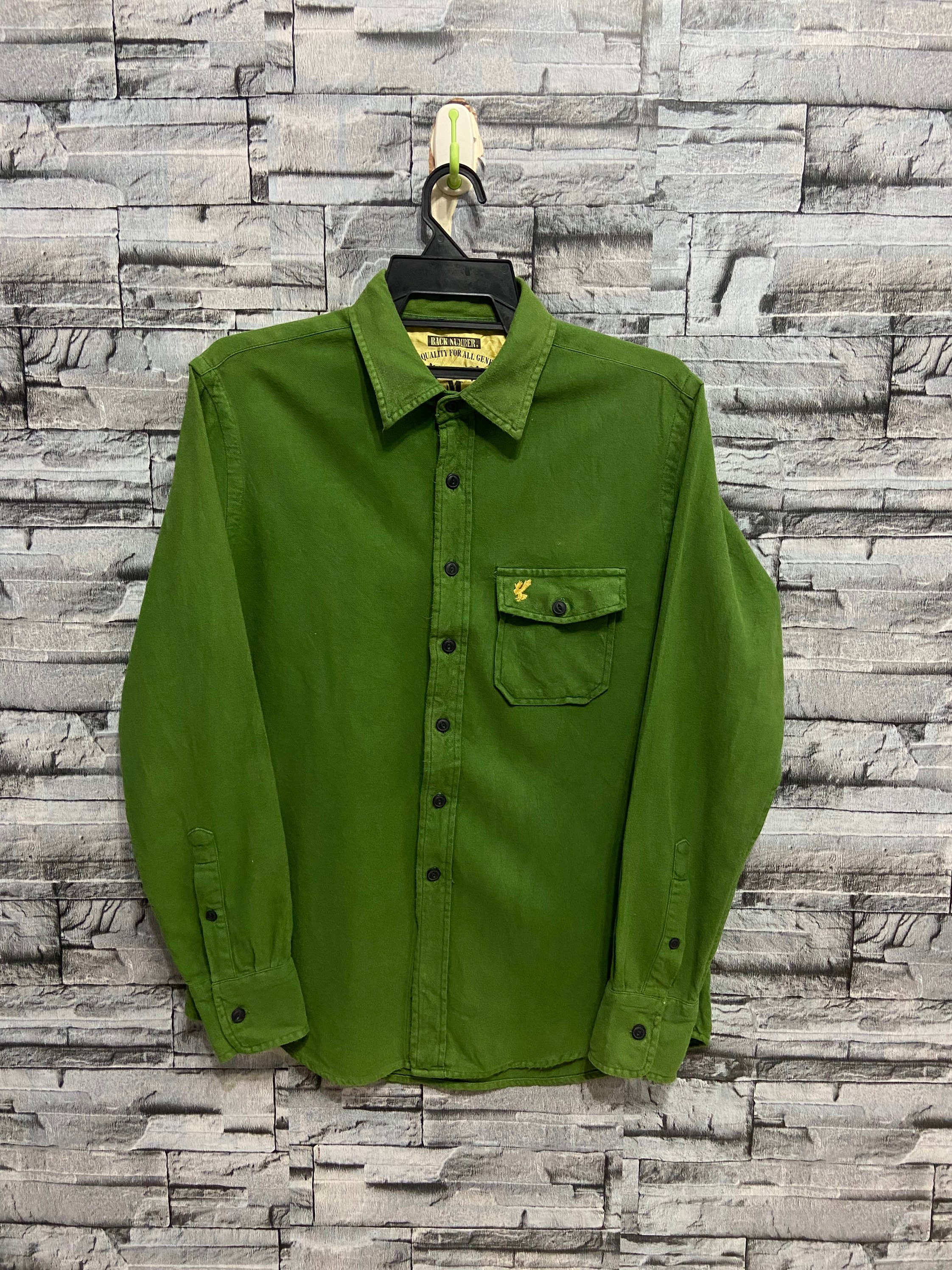 Flannel Single Pocket Plain 