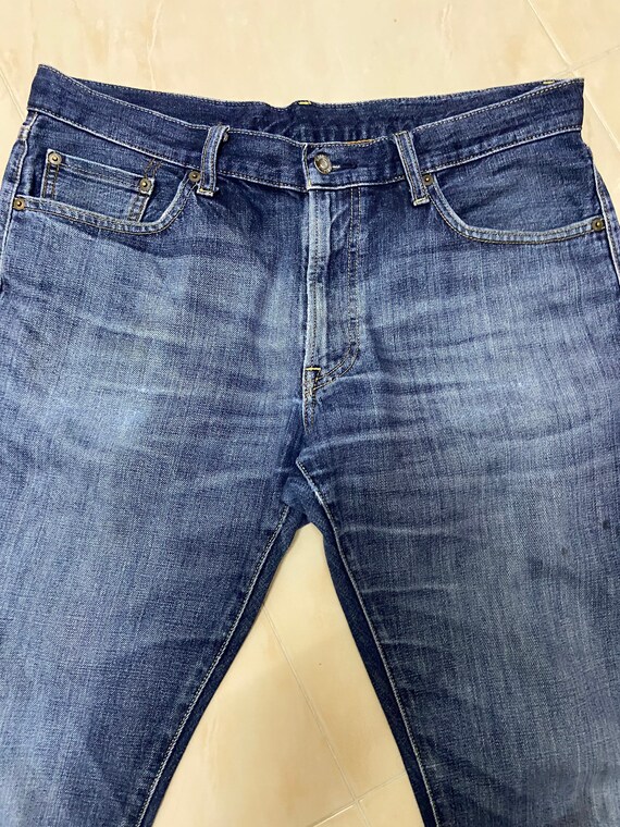 Vintage Selvedge Uniqlo Denim Jeans Fit 
