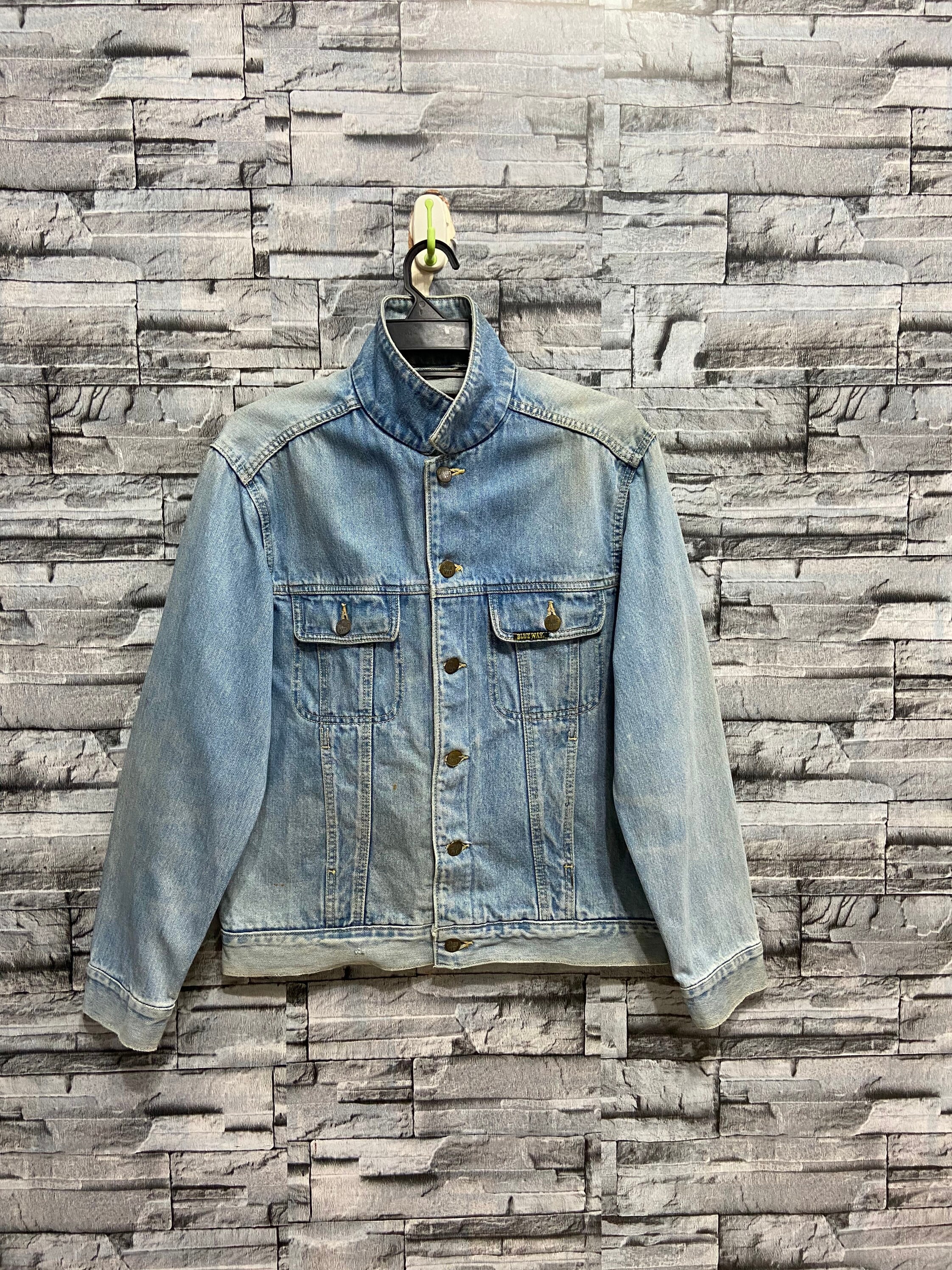 Vintage Blueway Denim Jeans Jacket 