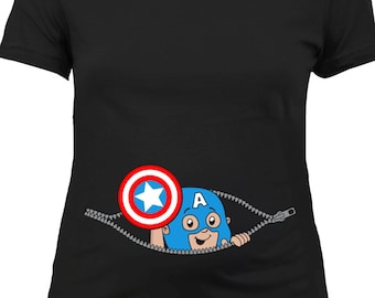 superhero pregnancy shirt