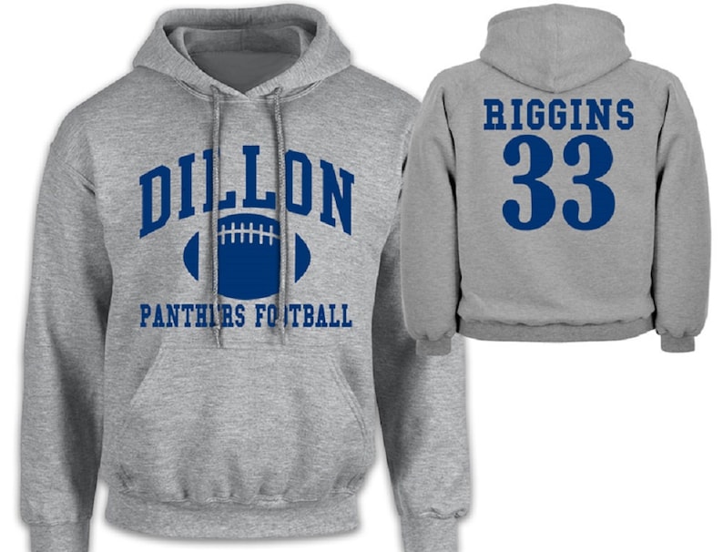 Dillon Panthers Friday Night Lights Riggins Hoodie Unisex - Etsy