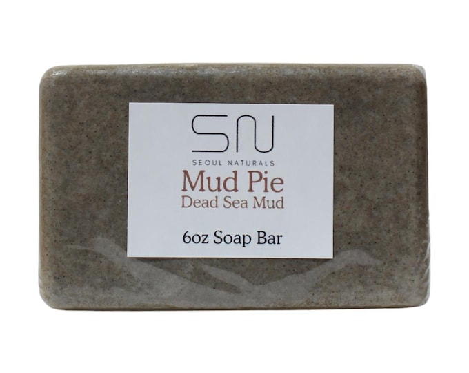 Featured listing image: Seoul Naturals Mud Pie, Dead Sea Mud Soap, k beauty, 6 oz