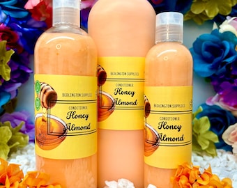 Almond Honey Conditioner, All Natural, Non-GM0, Vegan Ingredients