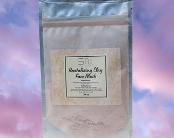 Seoul Naturals, Revitalizing Rose Clay face Mask, All Natural, Vegan, Non-GMO, Seoul Naturals, K-Beauty Skincare - 3oz, 5oz, 10oz, 20oz