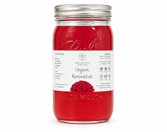 Organic Rosewater: Steam Distilled for DIY Beauty