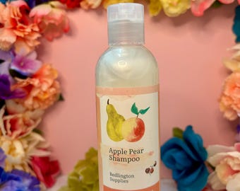 Apple Pear Shampoo, All Natural, Non-GMO Vegan ingredients