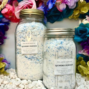 Laundry Detergent Powder- 5 ingredients, Great Clean Fresh Scent, Sustainable, Minimally packaged