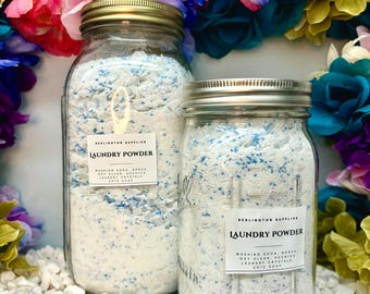 Laundry Detergent Powder- 5 ingredients, Great Clean Fresh Scent, Sustainable, Minimally packaged