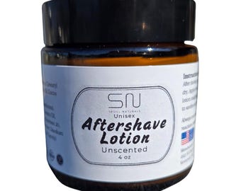 Seoul Naturals Aftershave Lotion, Unscented, k beauty, 4 oz