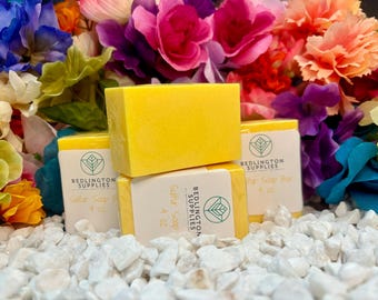 Sulfur Soap Bar, All Natural, Non-GMO, Vegan, Loaf options available