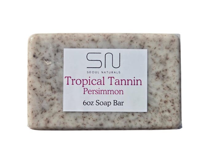Featured listing image: Persimmon Soap Bar: Tropical Piña Colada Scent, Odor Neutralizer