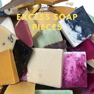 2 ,5, 10 and 20  lb options of Soap End Pieces- Great for Air BnBs, sampler soaps, gift soap pieces, etc