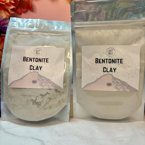Cosmetic Grade Bentonite Clay, Bulk Discount Options- 5 lbs, 10 lbs, 15 lbs  Free Domestic Shipping