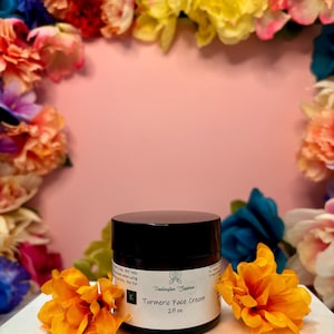 Turmeric Cream- All Natural, Vegan, Non-GMO