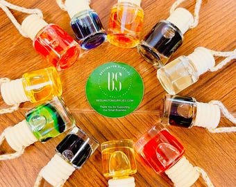 CLEARANCE- 20 Random Car Fresheners, Deeply Discounted, Natural Ingredients, Wholesale, Private and White Label Ready