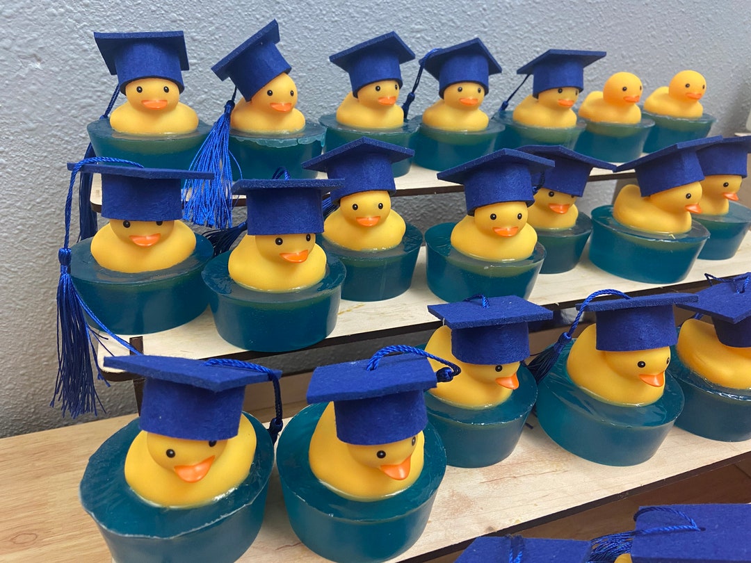 Graduation Fun Kids Duck Soaps Graduation Party Favor Soaps Etsy