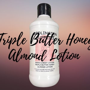 Amazing Triple Butter Moisturizing Lotion with Cocoa Butter, Mango Butter, and Shea Butter, 8 oz, Vegan, Non-GMO