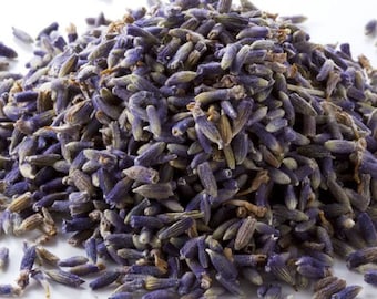 French Organic Dried Lavender Buds- Four Sizes Available- 2 oz, 4 oz, 8 oz, 1lb Free Domestic Shipping