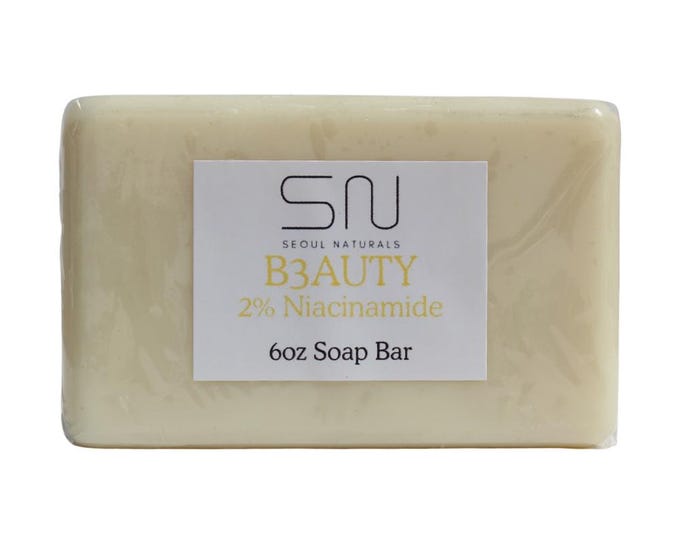 Featured listing image: Seoul Naturals B3AUTY 2% Niacinamide Soap with Yuzu, k beauty, 6 oz