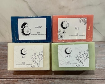 Elemental Soap - Available in Loaf or Single Bar options