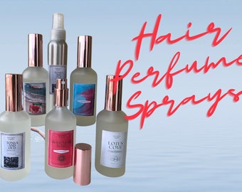 Hair Perfume Sprays, 4 oz, Various Scents, Feminine and Masculine Scents