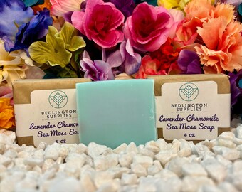 Sea Moss Lavender Chamomile Soap Bars