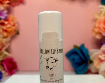 Wholesale, bulk Honey Extra Moisturizing Tallow Lip Balm - Bulk Option - extra large lotion tubes, .5 oz each