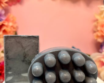 Activated Charcoal Soap with Lavender and Tea Tree Essential Oils, Soap bar, Scrub Bar, and Loaf Options Available