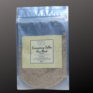 Seoul Naturals, Energizing Coffee Mask- All Natural, Vegan, Non-GMO, Seoul Naturals, K-Beauty Skincare - 3oz, 5oz, 10oz, 20oz