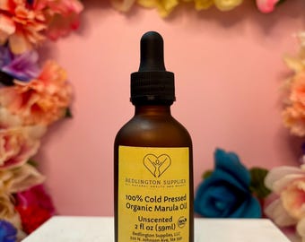100% Cold Pressed Organic Marula Oil, Vegan and Organic Blend
