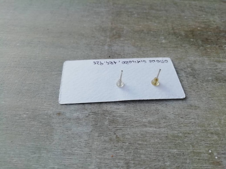 ginkgo biloba earrings, brass earrings, copper earrings image 8