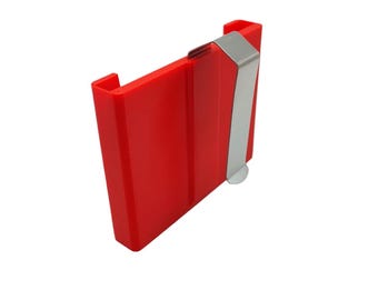 Funda/soporte para visera para colocar naloxona y prevenir sobredosis