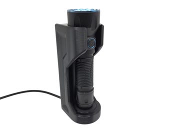 Base de carga compatible con la linterna Javelot, montable.