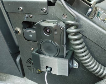 Body Worn Camera Charging Dock or Cradle Compatible with the Axon Body 3 or 4  BWC, Docking Station for Police Cameras.