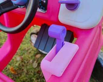 Throttle Lever/Gear Shifter Designed to be Compatible with the Little Tikes Cozy Truck and Cozy Coupe