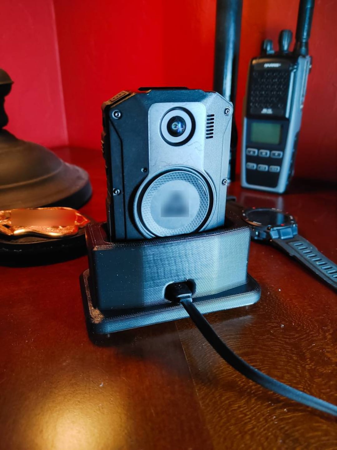 Body Worn Camera Charging Dock or Cradle Designed to Fit Axon Body 3 or