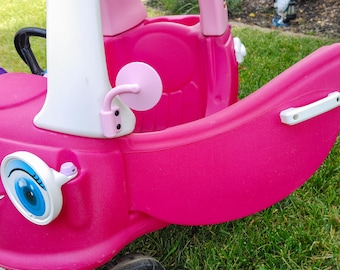 Custom Cozy Coupe Bundle, Designed to be Compatible with Little Tikes