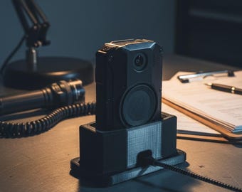 Police Body Camera Charging Dock for Desk – Compatible with Axon Body 3 and 4