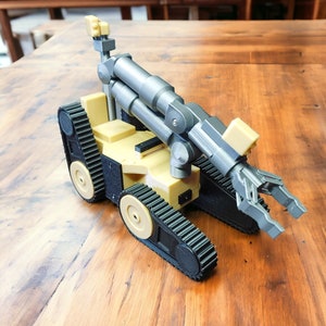 EOD Bomb Squad Robot,  Fully Articulated Model of the Remotec Andros FX Robot