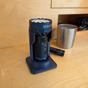 Charging Dock Compatible with the Olight Marauder Mini Flashlight for Your Desk