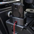 Police Camera Charging Dock \u2013 Fits Axon Body 3 & 4 \u2013Horizontal Surface Patrol Car Mount